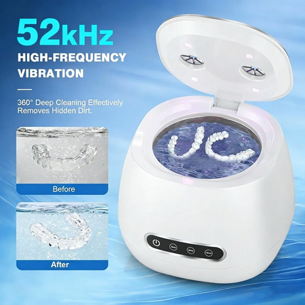 Ultrasonic UV Cleaner for Dentures Aligner Retainer Dental Cleaning Machine