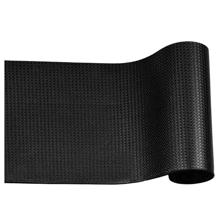 45x150cm Non Slip Liner Heavy Duty Drawer Kitchen Cupboard Shelf Grip Mat   (2 rolls x Black)