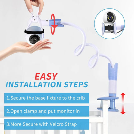 Universal Monitor Stand Safe Video Camera Phone Mount Holder