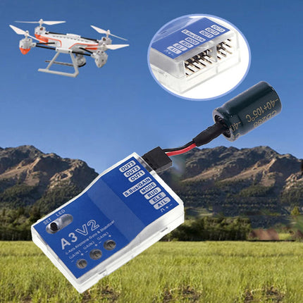 A3 Flight Control Controller Stabilizer System for RC Plane Fixed Wing Copter