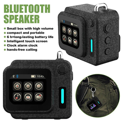 Powerful Bluetooth Speaker with LED Display Screen Wireless Portable Mini Stereo