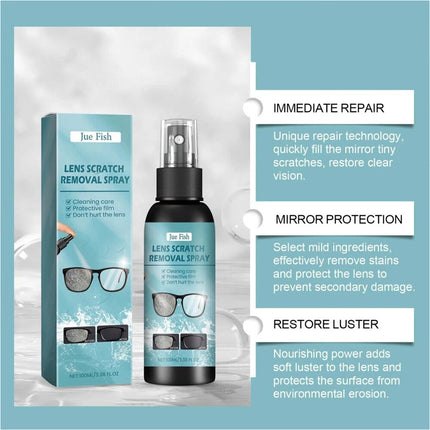 Lens Cleaning Spray Optical Glasses Cleaner Spectacle Scratch Removal Spray
