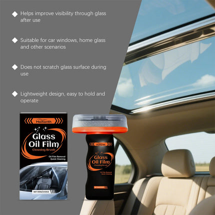 3PCS Glass Guard, Glass Emulsion Cleaner, Glass Handle Oil Film Remover Lotion