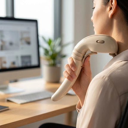 Seahorse Shoulder and Neck Massager Three Level Pressure Adjustment Human Hand