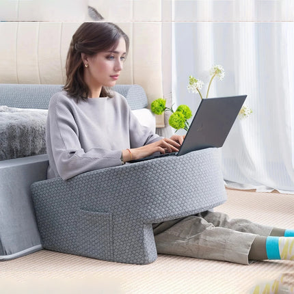 Reading Pillow Lap Desk Arm Rest Support Pad Table for Gaming Working Bed Sofa