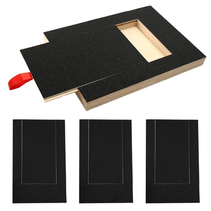 Dog Nail Scratch Board Double Sided Mat For Paw Pet Care Grinders Scratching Pad
