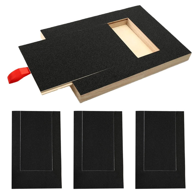 Dog Nail Scratch Board Double Sided Mat For Paw Pet Care Grinders Scratching Pad