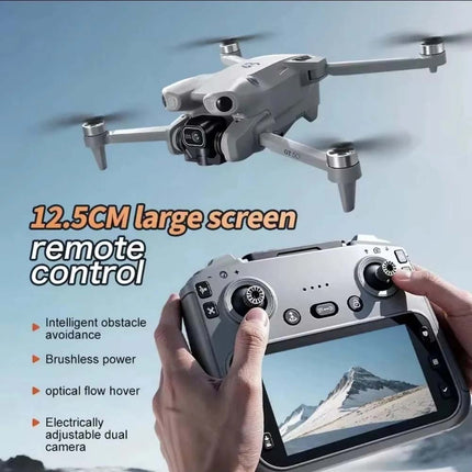 3 Batteries GT50 Foldable Drone with HD Dual Camera Quadcopter Long Flight Time Beginners Adults