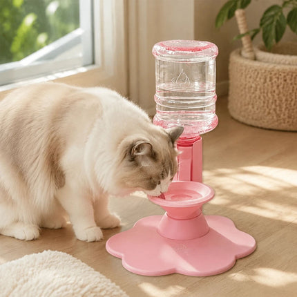 2026 NEW Gravity Cat Water Dispenser Stand, Automatic Cat Water Feeder