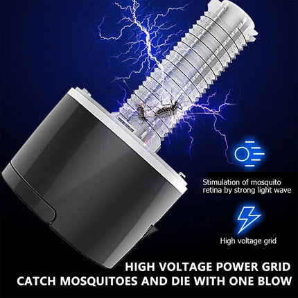 Electric Bug Zapper Rechargeable UV Light Mosquito Insect Trap