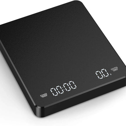 2x Digital Coffee Scale Timer Espresso USB High Precision Measures Kitchen Scale