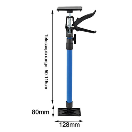2Pcs Cabinet Jack Support Pole Telescopic Jack Pole Labor-Saving 50-115cm Adjust