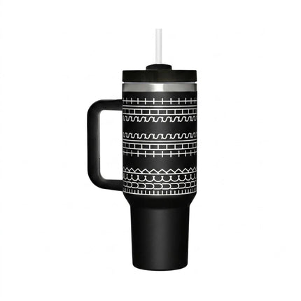 Funny Hidden Message Tumbler 40oz Insulated Cup Sarcastic Office Gift