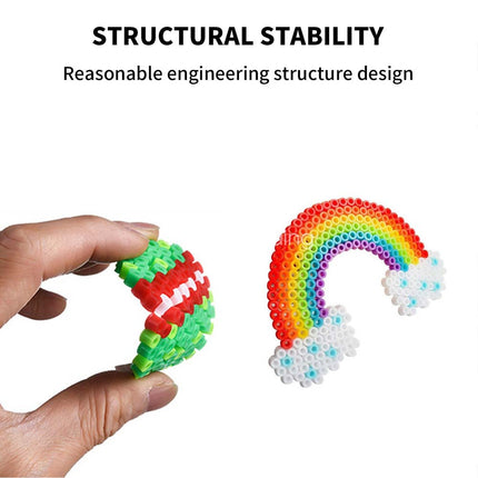 10000PCS 5mm Perler Hama Beads Kit Set Fuse beads Fun DIY Craft Toys Gift 36-Colors