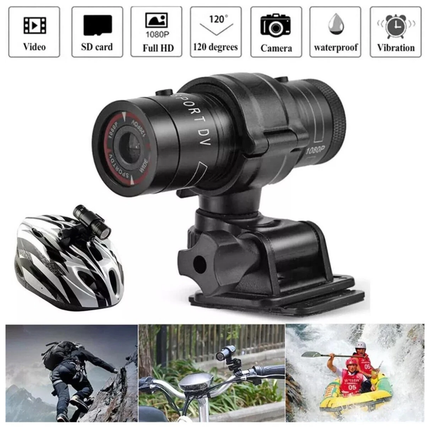 1080P HD WiFi Sports Action Camera for Cycling & Outdoor Activities, Compact Portable Video Camera