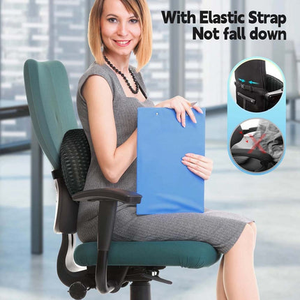Back Cushion Support Chair Memory Foam Lumbar Lower Back Pillow Office