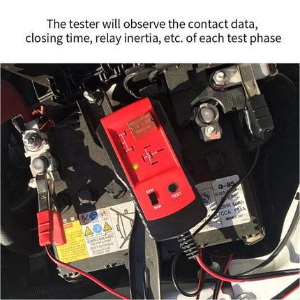 Universal 12V Electronic Automotive Relay Tester Auto Car Battery Checker Tool