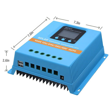 Upgraded MPPT Solar Charge Controller Battery Intelligent Regulator 60A