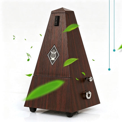 Antique Mechanical Metronome, Wind Up Tempo Timer for Piano Guitar Bass