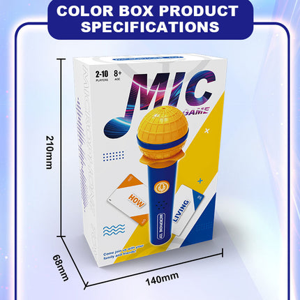 Exciting Grab the Mic Family Karaoke Board Game Lyric Cards Birthday Party