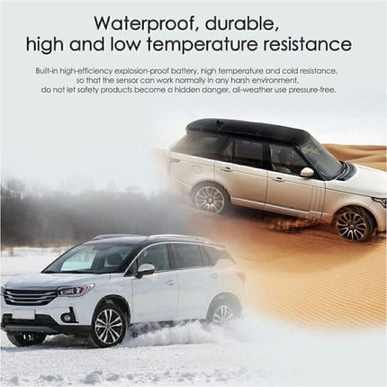 TPMS Wireless Car Tire Tyre Pressure Monitor Monitoring System + 4 Sensors