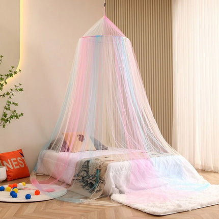 1pc Dome Mosquito Net Netting Canopy Princess Style Bed Canopy Bed Room Decor
