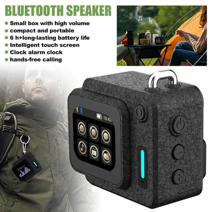 Powerful Bluetooth Speaker with LED Display Screen Wireless Portable Mini Stereo