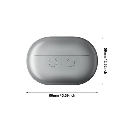 Easyclip Smart Nail Clipper, 3In1 Multi-Functional Electric LED Toenail Clipper Grey