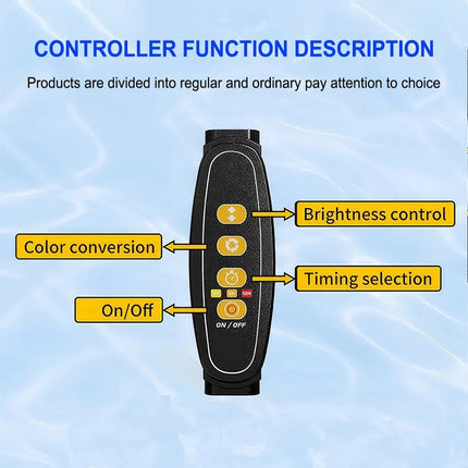 LED Aquarium Light Lighting Full Spectrum Aquarium Light Plant Fish Tank Lamp