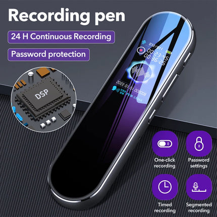 Portable Mini Digital Voice Recorder Audio MP3 Player Sound Recording Device AU