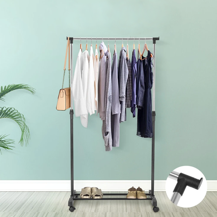 Heavy Duty Clothes Rail Rack Hanging Garment Display Stand Shoe Storage Shelf
