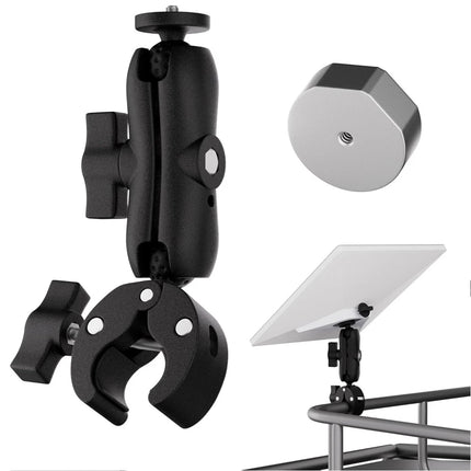 Portable Mount Adjustable RV Pole Clamp Holder Bracket for Starlink Mini Dish