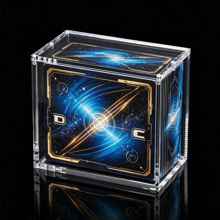 Trading Card Storage Acrylic Display Case For Booster & Trainer Boxes