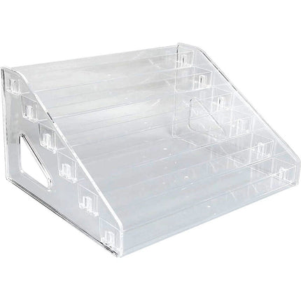 6Tier Nail Polish Organizer Stand Clear Storage Display Rack Box for Makeup