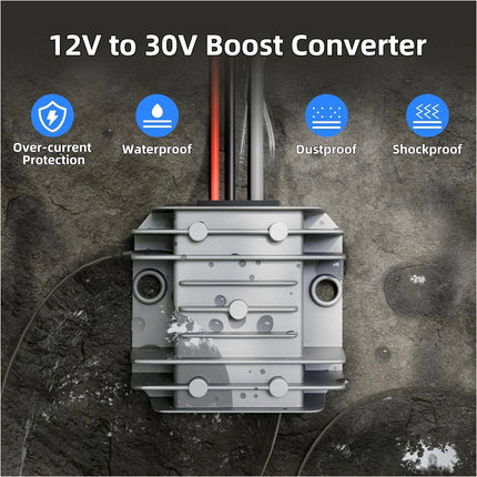 Step Up Power Adapter 12V/24V To 30V3.5A Converter W/ DC Cable For Starlink-Mini