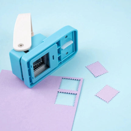 Rectangular Postage Stamp Punch for Paper Crafting Scrapbooking OD