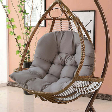 Outdoor Hammock Hanging Egg Chair Cushion Sofa Swing Seat Cushion Padded Pad Dark Grey