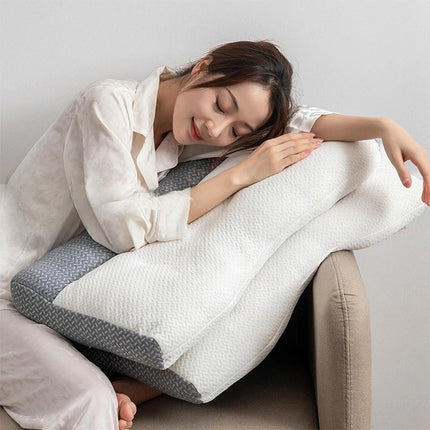 Ergonomic Pillow Adjustable Contour Orthopedic Cervical Bed Pillow Ergo Stock