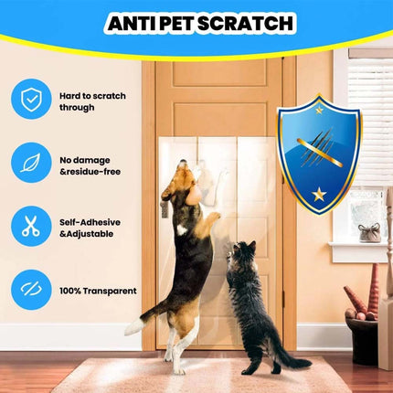 2Pcs x 5M Cat Couch Sofa Cat Scratch Guard Stickers Furniture Anti-Scratching Protector