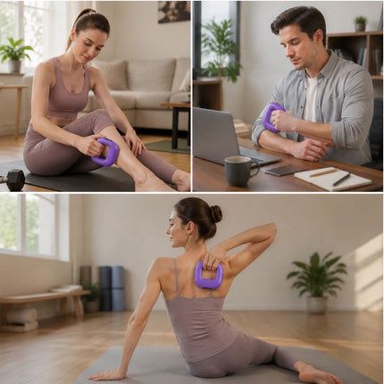Full-Body Fascia Ring Exercise Vibration Fitness Massager Adjustable Massager