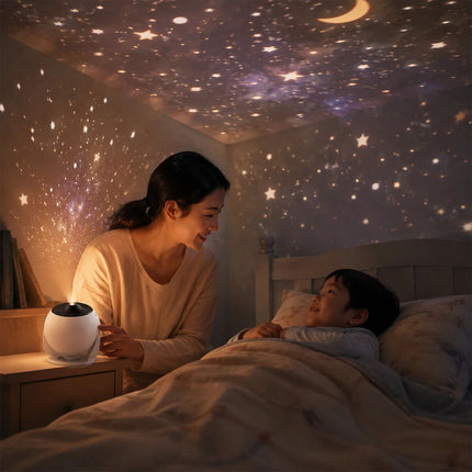 Night Light 13in1 Projector Galaxy Starry Sky LED Star Lamp Rotating Planetarium