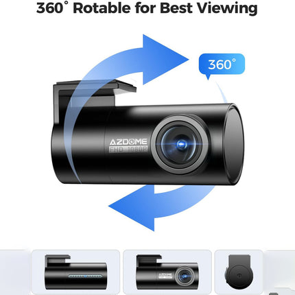 4K+1080P Dual Dash Cam 5G WiFi  Front+Rear Parking Mode