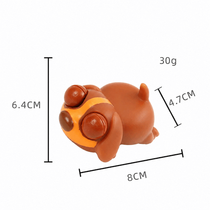 Sleeping Dogs Dogs Pinch Toys Telescopic Fidget Toy Doll