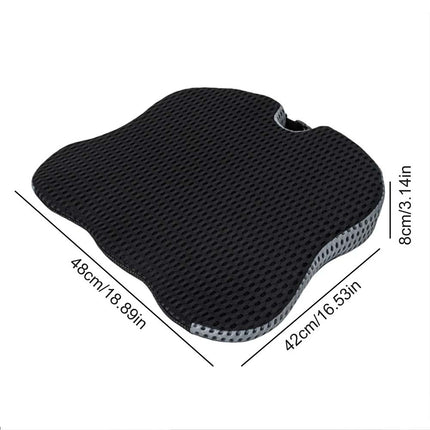 Car Cushion Universal Memory Foam Driver Wedge Pad Breathable Heightening