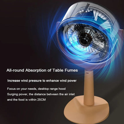 Portable Kitchen Hood Desktop Range Hood Small Desktop Mini High Suction Power