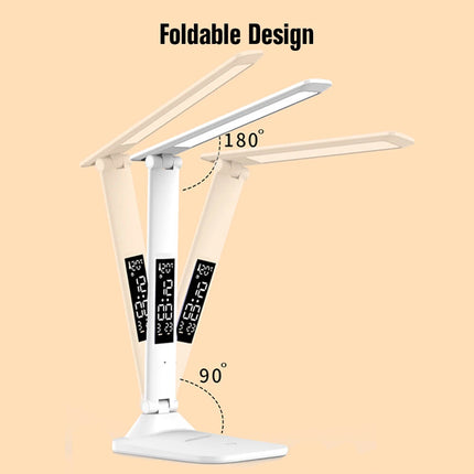 Touch LED Desk Lamp Bedside Study Reading Table Light USB Ports Dimmable