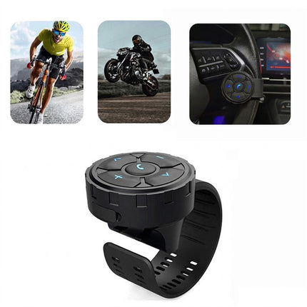 Rechargeable Wireless Bluetooth Remote Control FOR Smartphones Headphones Music and Photo