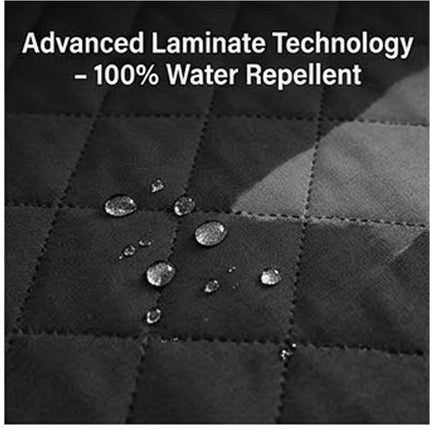 Sofa Cover Quilted Couch Covers Lounge Pet Protector Slipcovers Black 55*196cm