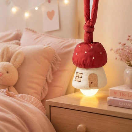 Cute Bedside Light Novelty Ambient Lamp Mushroom Night Light
