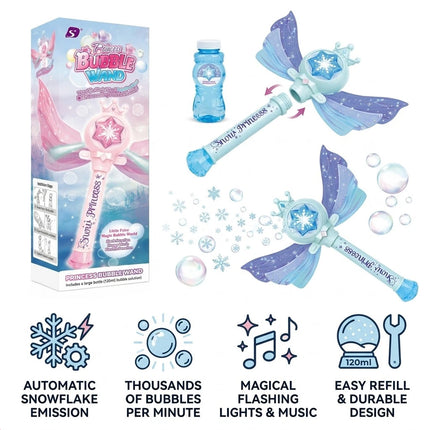 Fairy‑Style Butterfly Bubble Wand, Christmas Present Idea Bubble Blower